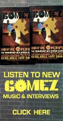 Un anuncio de la banda Gomez en Pandora