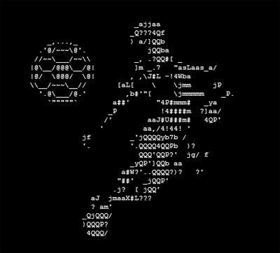 Un poco de ASCII-art futbolero