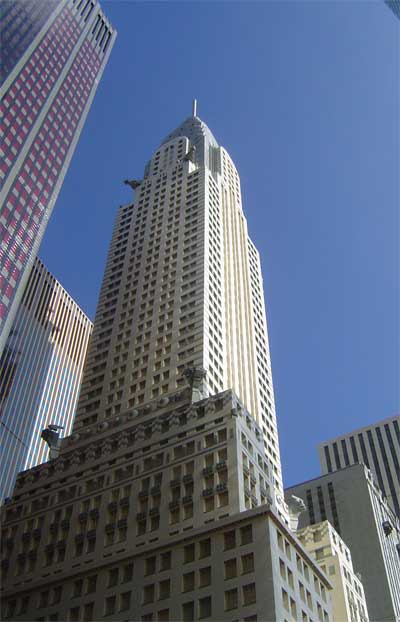 El edificio Chrysler, en Lego