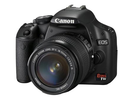 La cámara réflex digital Canon EOS 500D
