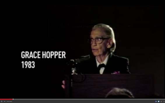 Grace Hopper en 1983