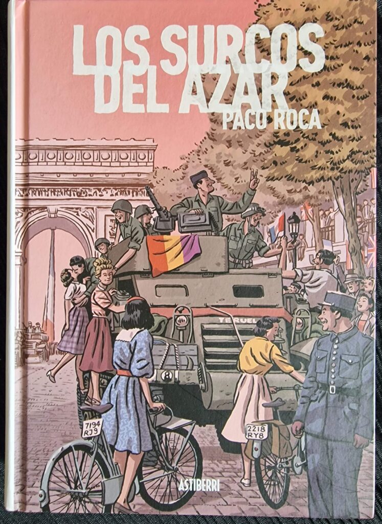 Portada del tebeo Los Surcos del Azár, de Paco Roca, editorial Astiberri